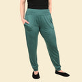 TAMSY Turquoise Jogger Pant with Pockets - S - Sticky add to cart bar