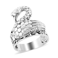 BALI LEGACY Sterling Silver Swan Inspired Ring 7.5 Grams