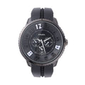 Strada Japanese Movement Sport Look Watch with Navy Blue Silicone Strap (45mm) (7.50-9.50 Inches) - Sticky add to cart bar