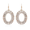 Simulated white topaz