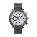 GENOA Multi-Functional Quartz Movement Watch with Navy Dial & ION Plated Black Stainless Steel Strap (49 mm) - Sticky add to cart bar