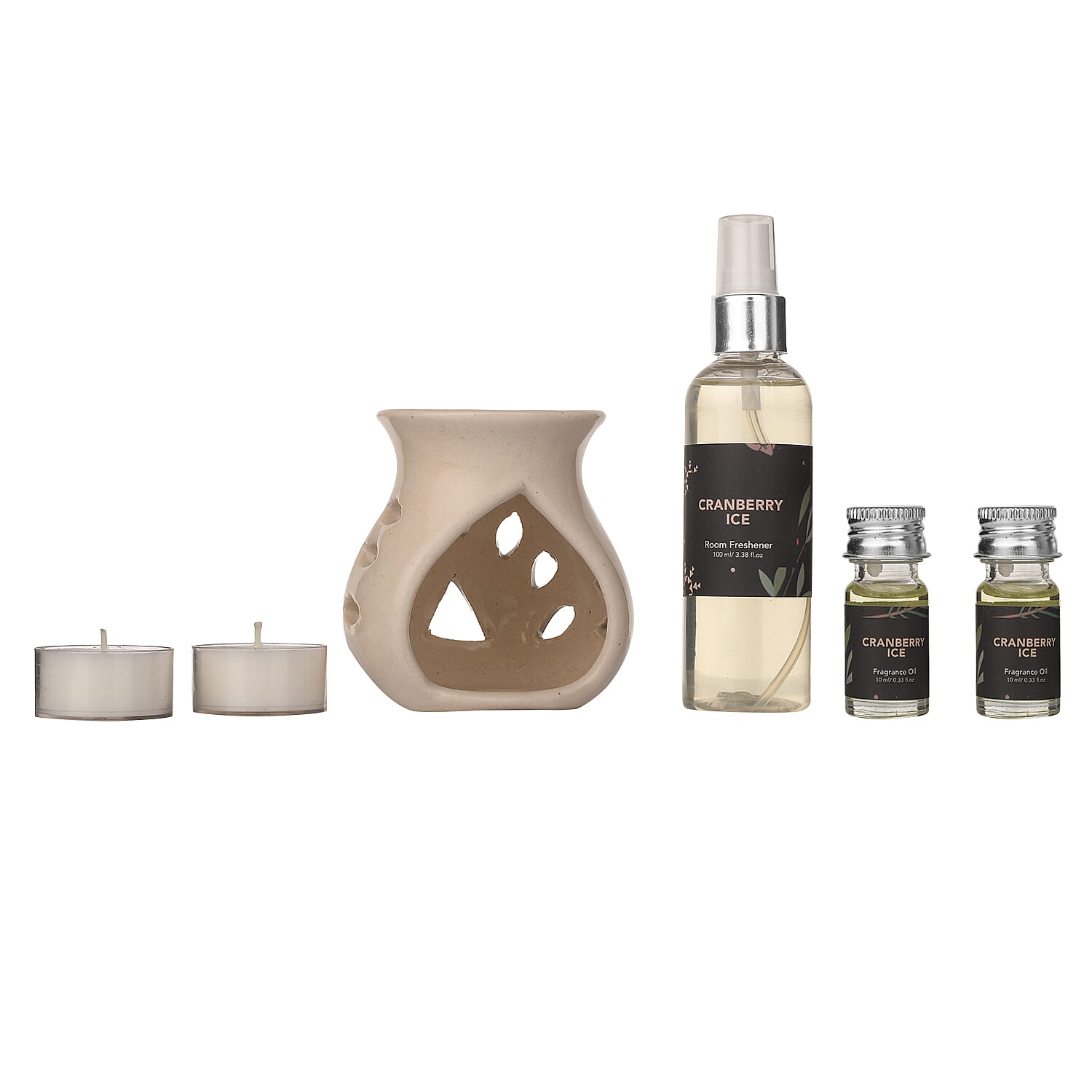 CERAMIC OIL BURNER FRAGRANCE GIFT SET