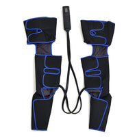 Air Compression Foot & Calf & Thigh Massager - Black (28.15"x9.84") (12V 2A)