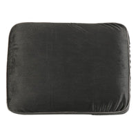 BON VOYAGE Memory Foam Square Pillow with Buckle - Black