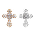 Set of 2 Gold and Silver Cross Inspired Vent Clip Freshener (2.16"x2.75") - Sticky add to cart bar
