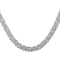 Cable Necklace 24.50 Inches in ION Plated YG Stainless Steel 23.70 Grams - Sticky add to cart bar