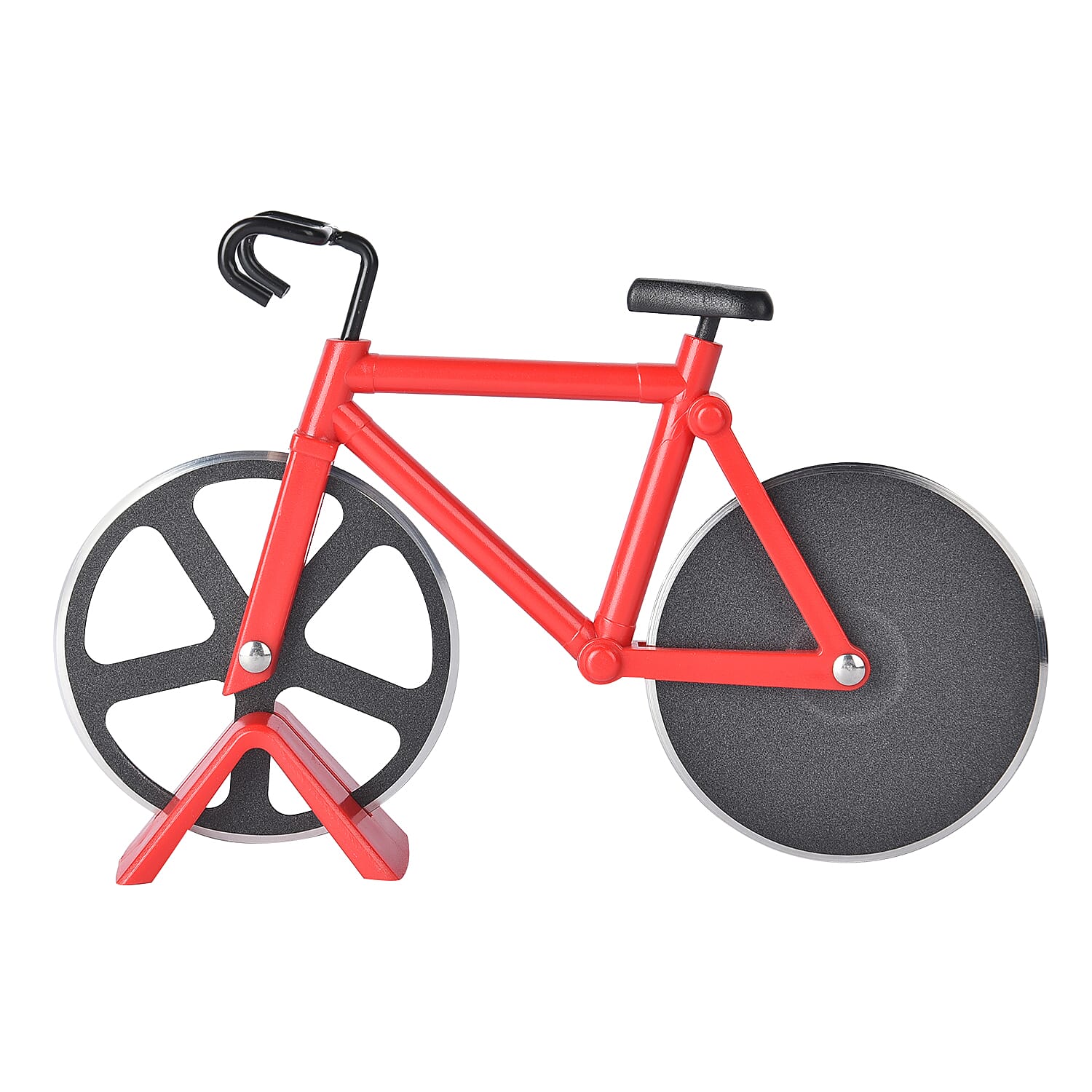 HOMESMART Red Pizza Cutter (3.15"x4.33"x2.95")