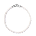 Ratnapura Hessonite Garnet Beaded Bracelet in Platinum Over Sterling Silver (7.25 In) 8.90 ctw - Sticky add to cart bar