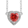 Simulated Red Diamond