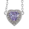 Simulated Light Purple Sapphire