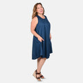 Sleeveless Umbrella Dress - Sticky add to cart bar