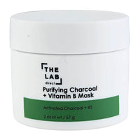The Lab Direct Purifying Charcoal & Vitamin B Mask (2 oz) , Activated Charcoal Face Cleanser , Skincare Product