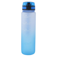 Blue Gradient Sport Water Bottle with Strap (1000 ml)