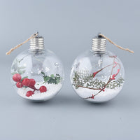 Set of 2 Ball-shaped LED Light (3.93x4.72) (3LR44 Battery Not Included)