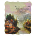 Inspirational Throw - Psalms 23 The Lord is my Shepard (50"x60") - Sticky add to cart bar