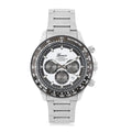 GENOA Multi-Functional Quartz Movement Watch with White Dial & Stainless Steel Strap (44 mm) - Sticky add to cart bar