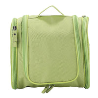 HOMESMART Green Travel Toiletry Bag (9.45"x9.84"x3.94")