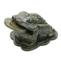 Hand Carved Feng Shui Wealth Money Toad Frog Serpentine (2853ctw) - Sticky add to cart bar