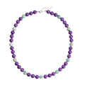 Peru Turquoise and Phosphosiderite Beaded Necklace 20-22 Inches in Rhodium Over Sterling Silver 349.50 ctw - Sticky add to cart bar