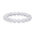 Herkimer Diamond Quartz Beaded Stretch Bracelet 140.50 ctw - Sticky add to cart bar