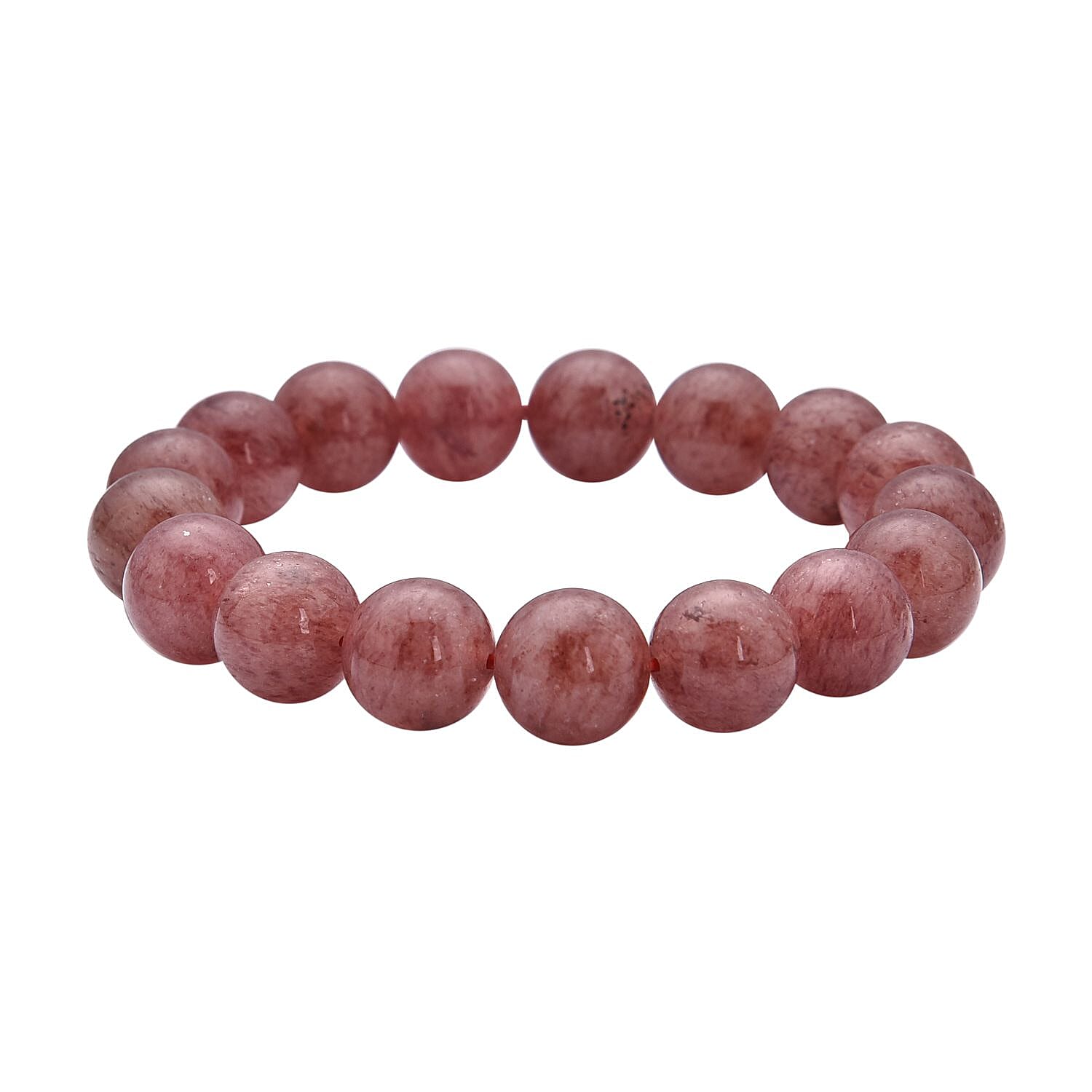 Eagle Eye 11-13mm Beaded Stretch Bracelet 209.50 ctw