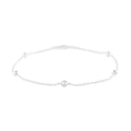 Italian Sterling Silver 4mm Diamond-Cut Rope Anklet (9 In) 3 Grams - Sticky add to cart bar