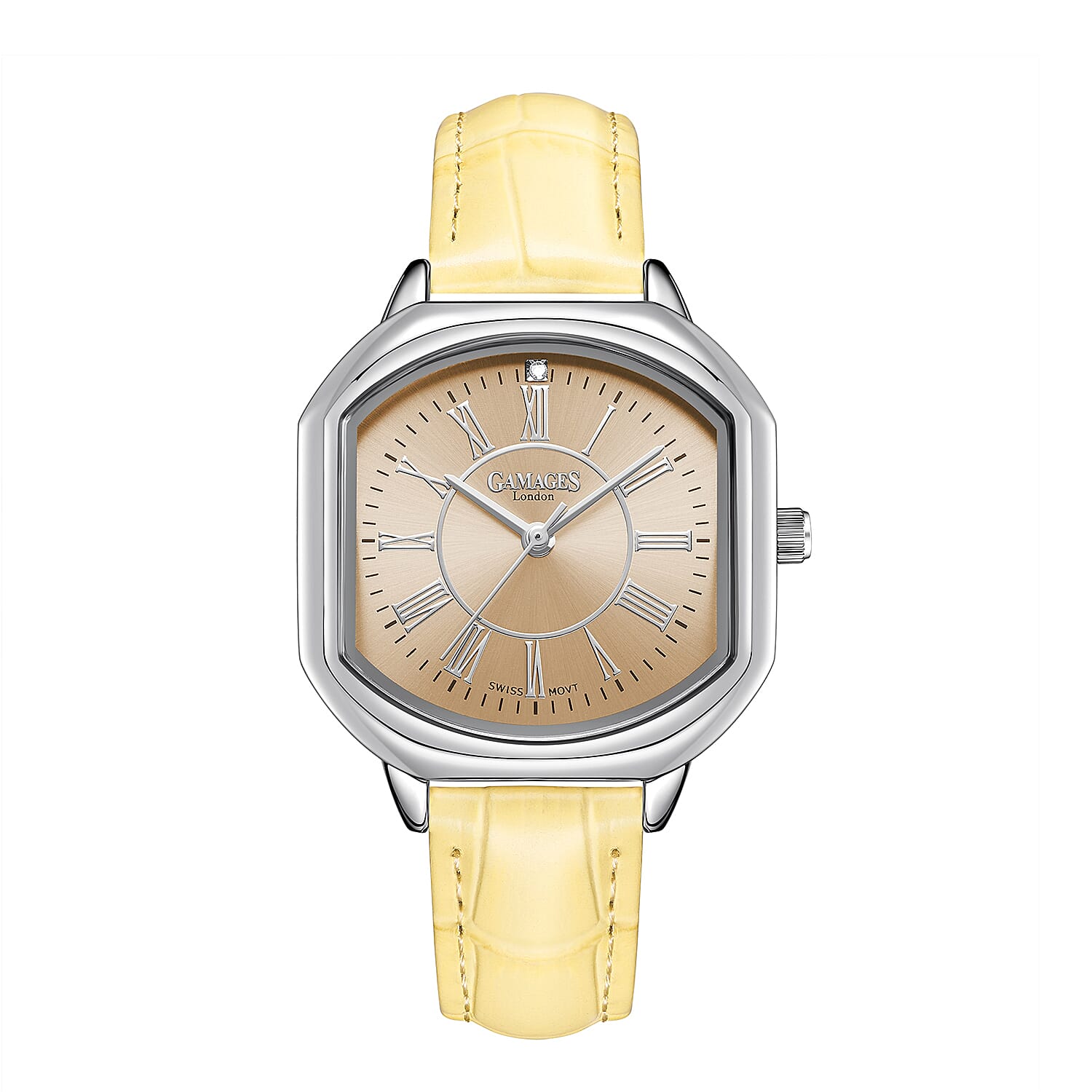 GAMAGES OF LONDON Ladies Luxe Diamond in Yellow