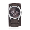 Genoa Miyota Japanese Movement Watch with Genuine Leather Strap - Sticky add to cart bar