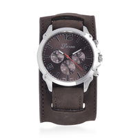 Genoa Miyota Japanese Movement Watch with Genuine Leather Strap