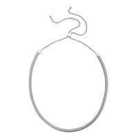 Adjustable Bolo Snake Necklace in Stainless Steel 17 Grams