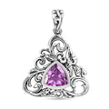 Artisan Crafted Patroke Quartz (Triplet) Fancy Pendant in Sterling Silver 4.65 ctw - Sticky add to cart bar
