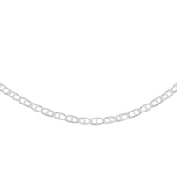 Sterling Silver 1.6mm Marina Chain Necklace 24 Inches 2.15 Grams