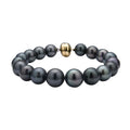 ILIANA 18K Yellow Gold Magnetic Lock AAA Tahitian Cultured Pearl Bracelet (6.50 In) - Sticky add to cart bar
