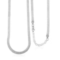 Italian Sterling Silver Necklace 18 Inches 9 Grams - Sticky add to cart bar