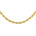 14K Yellow Gold 3mm Rope Necklace 22 Inches 6.20 Grams - Sticky add to cart bar