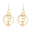 14K Yellow Gold Over Sterling Silver Fancy Earrings 2.90 Grams - Sticky add to cart bar