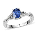 Certified & Appraised RHAPSODY 950 Platinum AAAA Royal Ceylon Sapphire and E-F VS Diamond Ring 6.50 Grams 1.40 ctw - Sticky add to cart bar