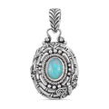 Bali Legacy Premium Ethiopian Welo Opal Pendant in Sterling Silver 1.25 ctw - Sticky add to cart bar