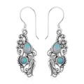 Bali Legacy Premium Ethiopian Welo Opal Earrings in Sterling Silver 10 Grams 1.15 ctw - Sticky add to cart bar
