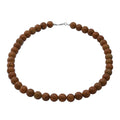 Utah Variscite 10mm Beaded Necklace 18 Inches in Sterling Silver 250.00 ctw - Sticky add to cart bar