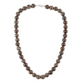 Red Jasper Mesh Work Beaded Necklace 18 Inches in Sterling Silver 250.00 ctw - Sticky add to cart bar