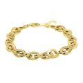 Italian 14K Yellow Gold Mirror Rolo Bracelet, Gold Bracelet, Gold Jewelry 8.2mm  (7.0-8.0 Inch) 3.5 Grams - Sticky add to cart bar