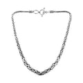Bali Legacy Sterling Silver Borobudur Necklace 18 Inches 72.40 Grams - Sticky add to cart bar