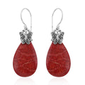 Coral Drop Earrings in Sterling Silver - Sticky add to cart bar
