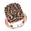 Champagne Diamond in Rose Gold Vermeil