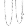 Italian Sterling Silver 5mm Flat Rolo Chain 18 Inches 0.80 Grams - Sticky add to cart bar