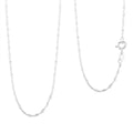 Italian Sterling Silver 5mm Singapore Chain Necklace (18 Inches) (1.20 g) - Sticky add to cart bar