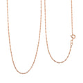 Italian Sterling Silver 5mm Singapore Chain Necklace (18 Inches) (1.20 g) - Sticky add to cart bar
