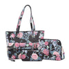 Black Flower Print