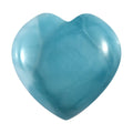 AAA Larimar (Hrt 10 mm) 4.00 ctw Loose Gemstone - Sticky add to cart bar